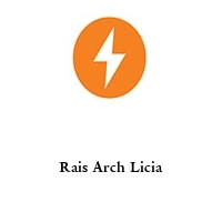 Logo Rais Arch Licia