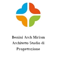 Logo Benini Arch Miriam Architetto Studio di Progettazione