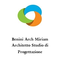 Logo Benini Arch Miriam Architetto Studio di Progettazione