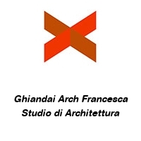 Logo Ghiandai Arch Francesca Studio di Architettura