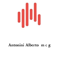 Logo Antonini Alberto  m c g