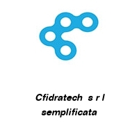 Logo Cfidratech  s r l semplificata