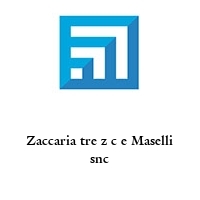 Logo Zaccaria tre z c e Maselli snc