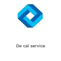Logo De cal service
