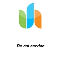 Logo De cal service