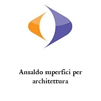 Logo Ansaldo superfici per architettura