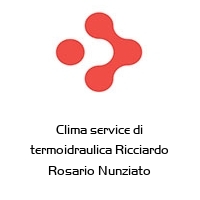 Logo Clima service di termoidraulica Ricciardo Rosario Nunziato