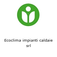 Logo Ecoclima impianti caldaie srl