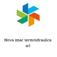 Logo Nova imac termoidraulica  srl 