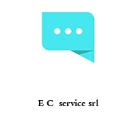 Logo E C  service srl