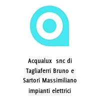 Logo Acqualux  snc di Tagliaferri Bruno e Sartori Massimiliano impianti elettrici idraulici 