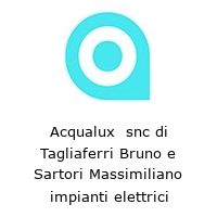 Acqualux  snc di Tagliaferri Bruno e Sartori Massimiliano impianti elettrici idraulici 