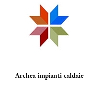 Logo Archea impianti caldaie