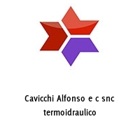 Logo Cavicchi Alfonso e c snc termoidraulico