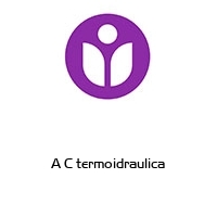 Logo A C termoidraulica
