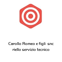 Logo Carollo Romeo e figli  snc riello servizio tecnico