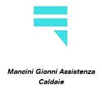 Logo Mancini Gionni Assistenza Caldaie