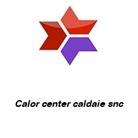 Logo Calor center caldaie snc