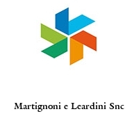 Logo Martignoni e Leardini Snc