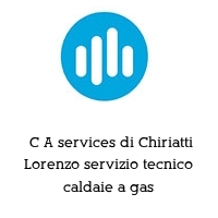 Logo  C A services di Chiriatti Lorenzo servizio tecnico caldaie a gas