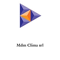 Logo Mdm Clima srl