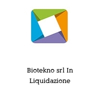 Logo Biotekno srl In Liquidazione