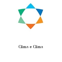 Logo Clima e Clima