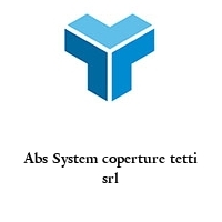 Logo Abs System coperture tetti srl