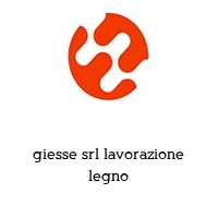 Logo giesse srl lavorazione legno