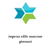 impresa edile mancuso giovanni