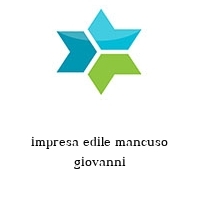 Logo impresa edile mancuso giovanni