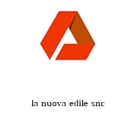 Logo la nuova edile snc