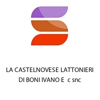 LA CASTELNOVESE LATTONIERI DI BONI IVANO E  c snc