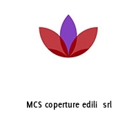 Logo MCS coperture edili  srl