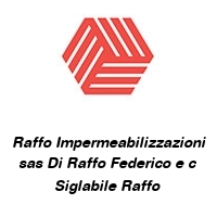 Logo Raffo Impermeabilizzazioni sas Di Raffo Federico e c Siglabile Raffo 