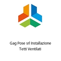 Logo Gag Pose srl Installazione Tetti Ventilati