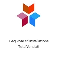 Logo Gag Pose srl Installazione Tetti Ventilati