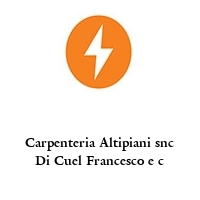 Logo Carpenteria Altipiani snc Di Cuel Francesco e c