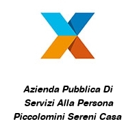 Logo Azienda Pubblica Di Servizi Alla Persona Piccolomini Sereni Casa 
