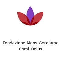Logo Fondazione Mons Gerolamo Comi Onlus