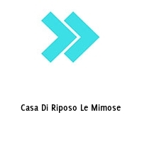 Logo Casa Di Riposo Le Mimose