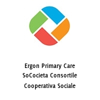 Logo Ergon Primary Care SoCocieta Consortile Cooperativa Sociale