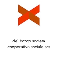 Logo del borgo societa cooperativa sociale scs