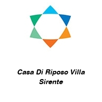 Logo Casa Di Riposo Villa Sirente