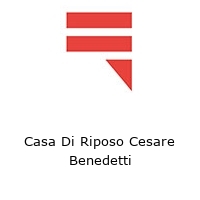 Logo Casa Di Riposo Cesare Benedetti