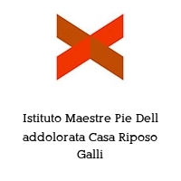 Logo Istituto Maestre Pie Dell addolorata Casa Riposo Galli
