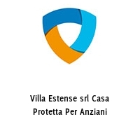 Logo Villa Estense srl Casa Protetta Per Anziani