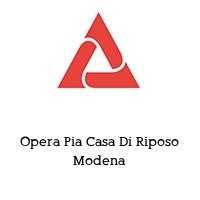 Logo Opera Pia Casa Di Riposo Modena