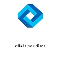 Logo villa la meridiana