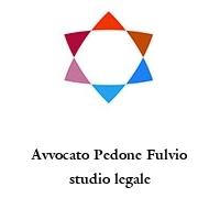Logo Avvocato Pedone Fulvio studio legale